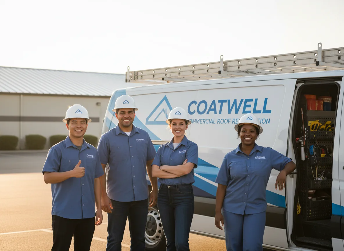 Commercial roof coating company in Minooka, IL